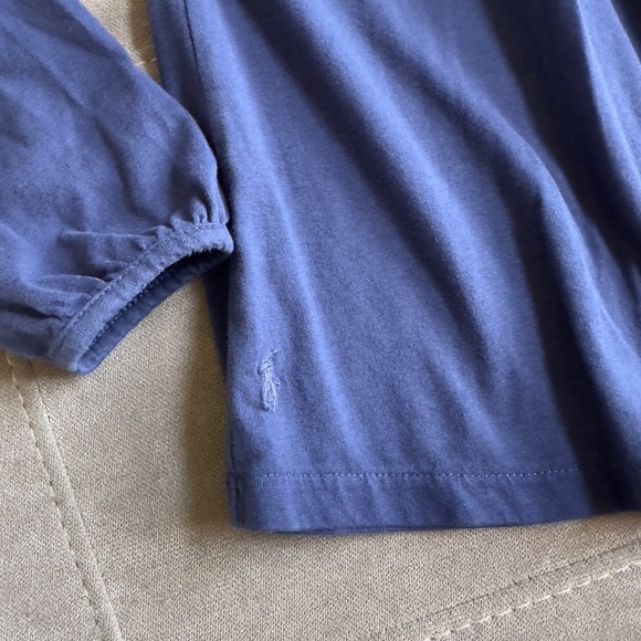 Ralph Lauren Navy Top with Multicolor Embroidery - Picture 4 of 6